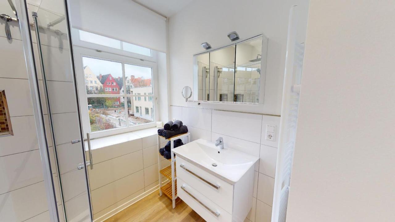 Lieblingsapartment No.3 Mit 2 Schlafzimmern In Top City-Lage Rostock Dış mekan fotoğraf
