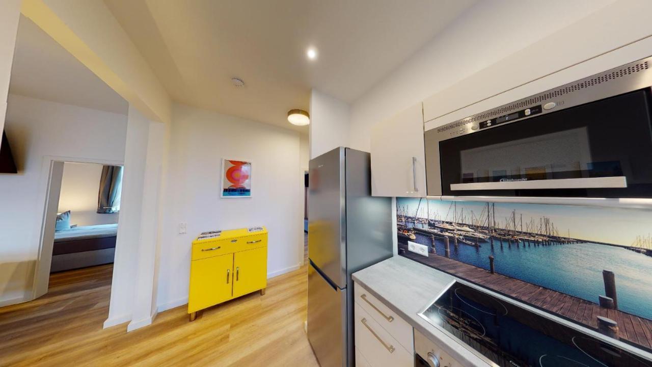 Lieblingsapartment No.3 Mit 2 Schlafzimmern In Top City-Lage Rostock Dış mekan fotoğraf